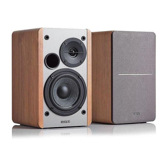 Edifier Studio R1280T Altavoces 2.0 de Estantería Madera/Gris con 21W RMS y Control Remoto. Audio de Calidad para tu Hogar 1 Edifier Studio R1280T Altavoces 2.0 de Estantería Madera/Gris con 21W RMS y Control Remoto. Audio de Calidad para tu Hogar 1