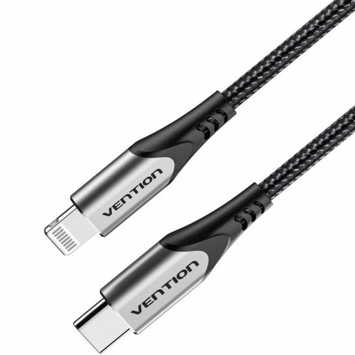 Cable Lightning Vention TACHH Gris 2 m (1 unidad) 0 Cable Lightning Vention TACHH Gris 2 m (1 unidad) 0