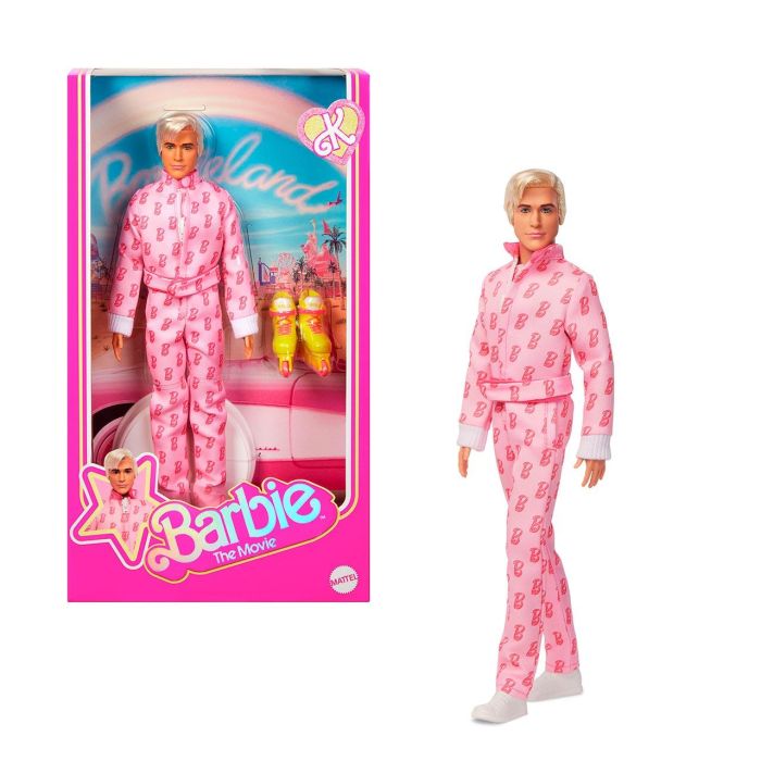 Barbie Muñeco Ken Chándal Rosa Barbie The Movie JCP80 Mattel