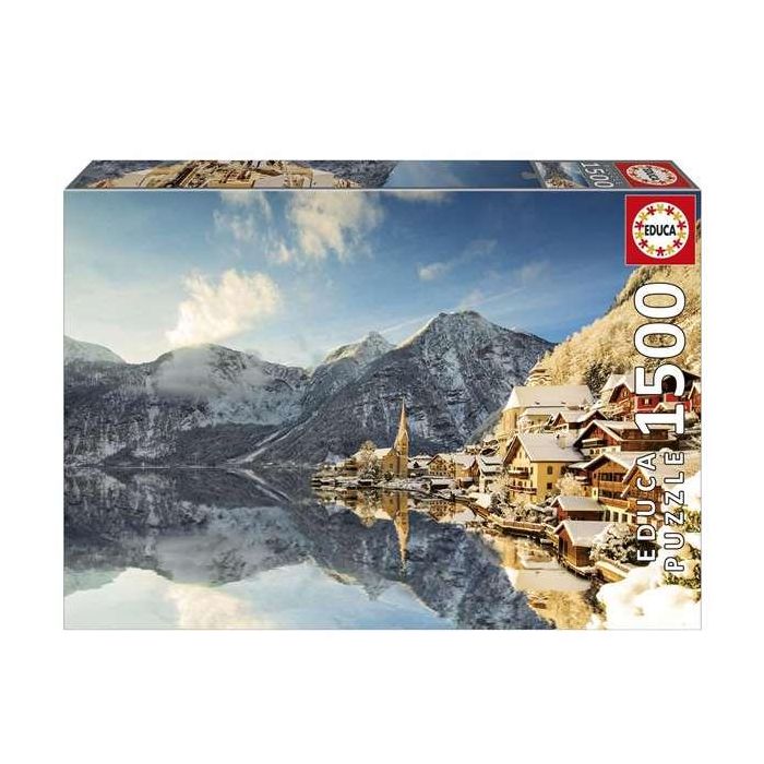Educa Puzzle 1500 Piezas Invierno en Hallstatt 1