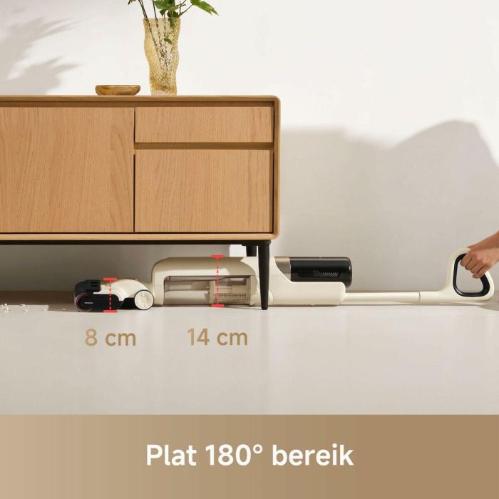 Mova Aspiradora en Seco y Húmedo K30, MOV1735114011141 - Alcance Plano 180°, Succión 18 kPa, Limpieza de Bordes, Secado con Aire Caliente 13