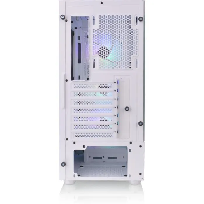 Thermaltake S200 TG ARGB Caja PC Mid Tower ATX/Micro ATX Vidrio Templado Blanca 3x120mm A-RGB USB 3.0/2.0 4
