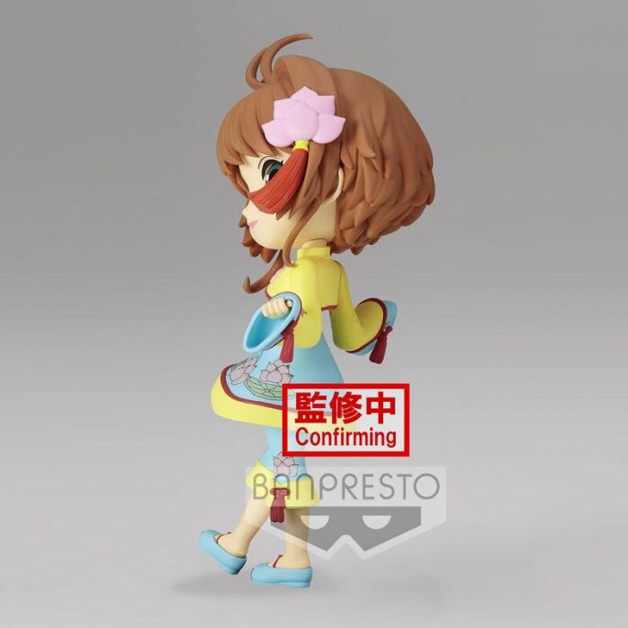 Banpresto Figura Q Posket Cardcaptor Sakura Kinomoto Ver.A 14 cm Clear Card 1 Banpresto Figura Q Posket Cardcaptor Sakura Kinomoto Ver.A 14 cm Clear Card 1