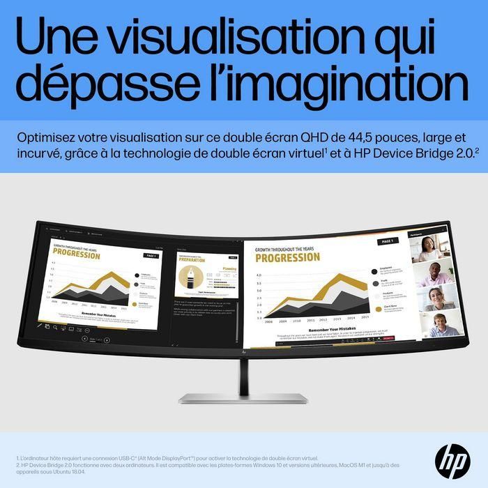 HP E45c G5 DQHD Curved Monitor 17 HP E45c G5 DQHD Curved Monitor 17
