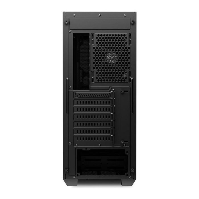 SHARKOON VS9 Midi Tower Negro ATX, micro ATX, Mini-ITX para PC con Gestión de Cables y Puertos USB 3.0 6