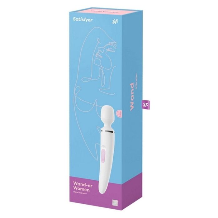 Satisfyer Wand-er women masajeador vibrador blanco 1 Satisfyer Wand-er women masajeador vibrador blanco 1