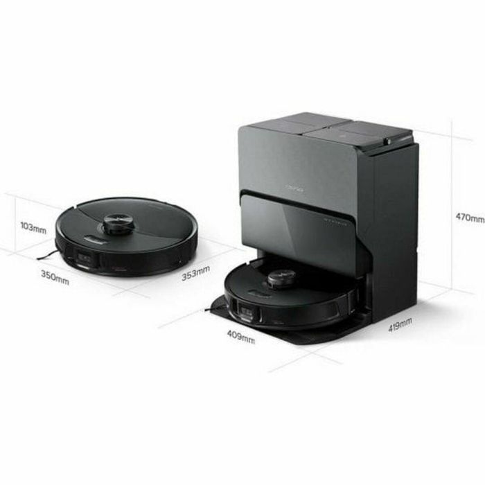 Roborock ROB1718116652915 S8 MaxV Ultra Robot aspirador con Estación RockDock Ultra 8 en 1, 10.000 Pa y Cepillo lateral DuoRoller 5 Roborock ROB1718116652915 S8 MaxV Ultra Robot aspirador con Estación RockDock Ultra 8 en 1, 10.000 Pa y Cepillo lateral DuoRoller 5
