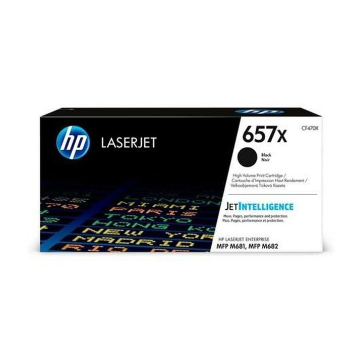 Tóner Original HP nº657X XL Alta Capacidad/ Negro