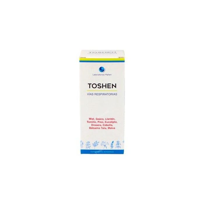 MAHEN Toshen 150ml con Miel, Saúco, Llantén y Tomillo para aliviar Tos y Mucosidad de procesos catarrales