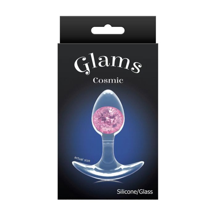 Plug Anal NS Novelties Glams Rosa (7 cm) 1 Plug Anal NS Novelties Glams Rosa (7 cm) 1