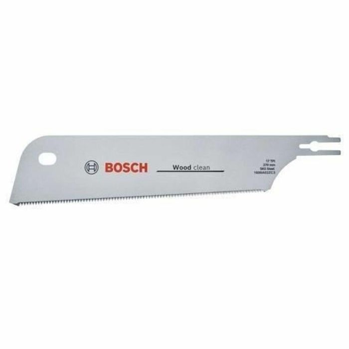 Bosch BOS4053423255539 Hoja de sierra Ryoba 250 mm - Cortes precisos madera y plástico, dientes dobles 7-10 TPI/17 TPI, acero SK5