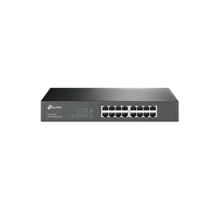 Tp-link Switch TL-SG1016D 16 Puertos Gigabit Ethernet 10/100/1000 Mbps Plug & Play Eficiencia Energética 1 Tp-link Switch TL-SG1016D 16 Puertos Gigabit Ethernet 10/100/1000 Mbps Plug & Play Eficiencia Energética 1