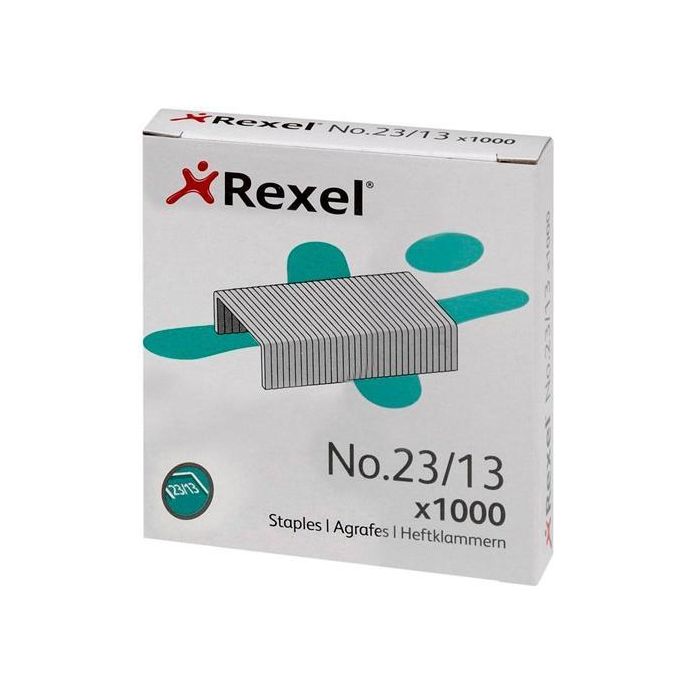 Rexel Grapas 23-13 gralvanizadas Caja De 1000 Rexel Grapas 23-13 gralvanizadas Caja De 1000