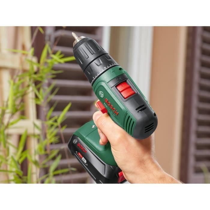 Taladro-atornillador a batería BOSCH -UniversalDrill 18 Caja 2 baterías 1,5Ah 1 Taladro-atornillador a batería BOSCH -UniversalDrill 18 Caja 2 baterías 1,5Ah 1