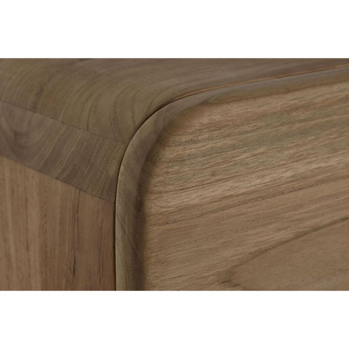 DKD Home Decor Mesita de Noche Balines de Teca Natural con 1 Cajón (41,5x30x8cm), Alto 17cm x Ancho 50cm x Fondo 40cm 6 DKD Home Decor Mesita de Noche Balines de Teca Natural con 1 Cajón (41,5x30x8cm), Alto 17cm x Ancho 50cm x Fondo 40cm 6