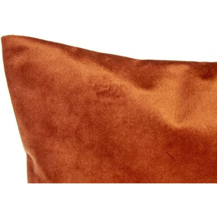 Cojín Poliéster Terciopelo Naranja (45 x 13 x 45 cm) 1 Cojín Poliéster Terciopelo Naranja (45 x 13 x 45 cm) 1