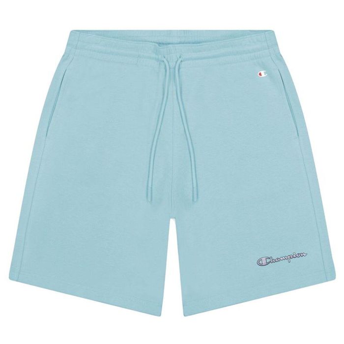 Pantalón Corto Deportivo Champion Script Logo Azul Hombre Pantalón Corto Deportivo Champion Script Logo Azul Hombre