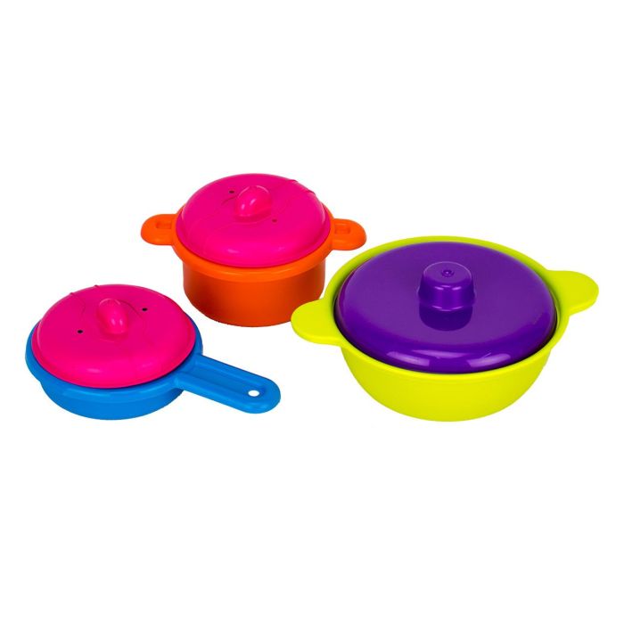 Tachan Set de Menaje de Cocina de Plástico con 3 Piezas para Niños +3 Años 3