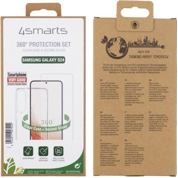 4smarts 360 Protection Set fr Samsung Galaxy S24 2 4smarts 360 Protection Set fr Samsung Galaxy S24 2