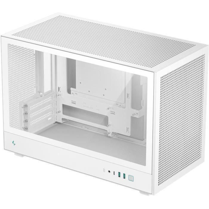 Deepcool Caja Ordenador Gaming Micro Torre CH260 Blanco - Soporte para Radiadores 360mm, Ventiladores Múltiples, USB Tipo C, Vidrio Templado 0 Deepcool Caja Ordenador Gaming Micro Torre CH260 Blanco - Soporte para Radiadores 360mm, Ventiladores Múltiples, USB Tipo C, Vidrio Templado 0