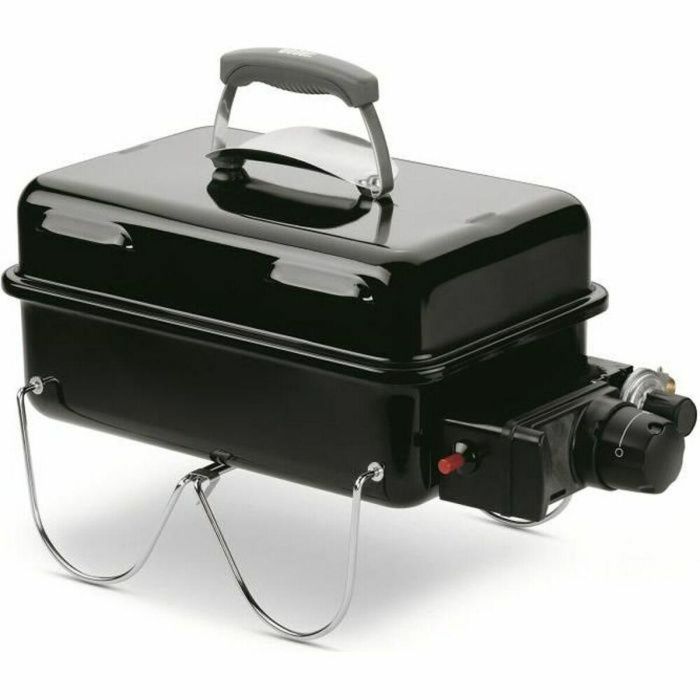 Weber Go-Anywhere Barbacoa de Gas - Acero Esmaltado - Negro 0 Weber Go-Anywhere Barbacoa de Gas - Acero Esmaltado - Negro 0