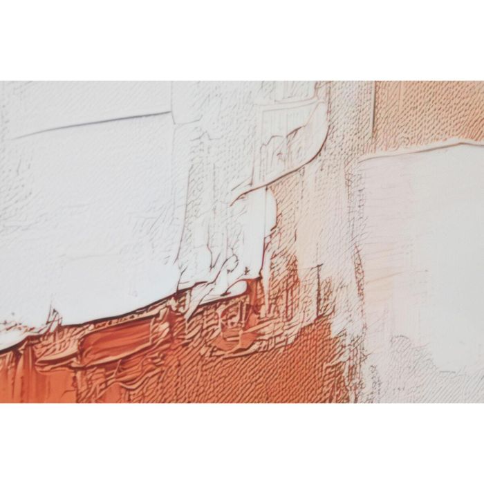 DKD Home Decor Cuadro Moderno Abstracto Blanco Naranja 160 x 80 cm (2 Unidades) de Aluminio y MDF 2 DKD Home Decor Cuadro Moderno Abstracto Blanco Naranja 160 x 80 cm (2 Unidades) de Aluminio y MDF 2