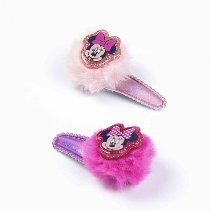 Inca Set Accesorios de Pelo Minnie Lote 8 Piezas para Niñas: Cepillo, 5 Elásticos y 2 Clips Plástico ABS 3