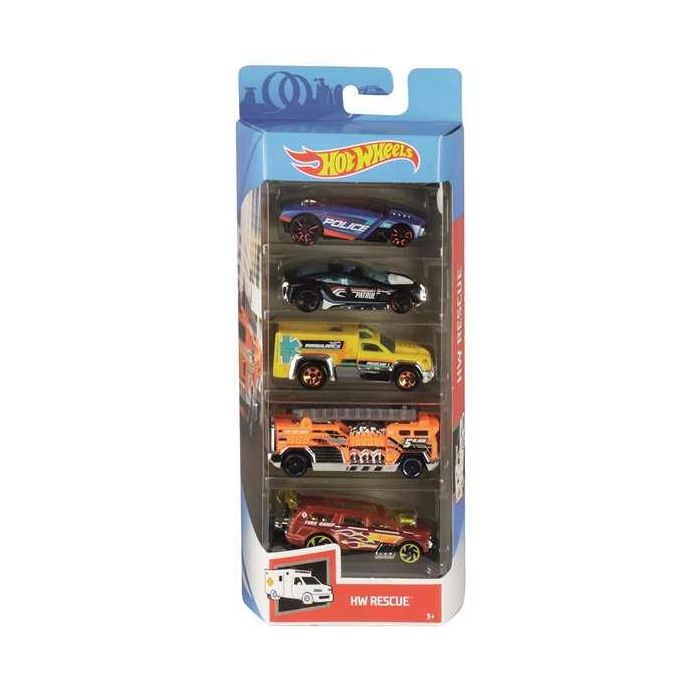 Coche hot wheels. pack de 5 coches. - modelos surtidos 3