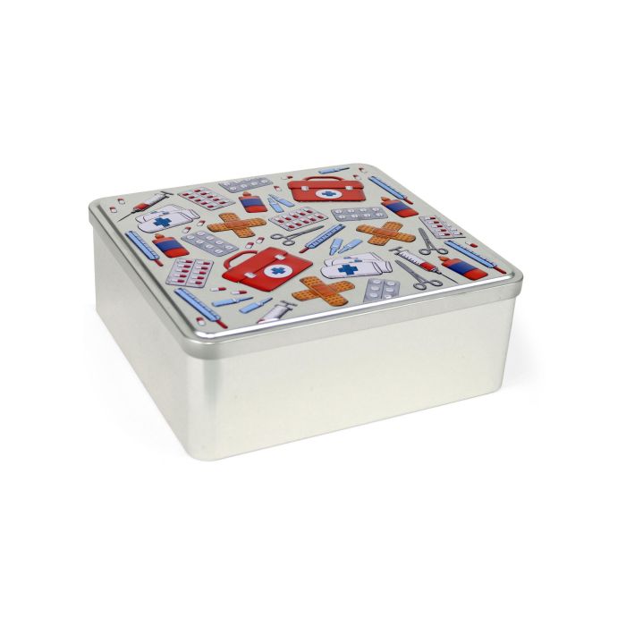 Estuche metálico para botiquín 23.7 x 8.9 cm - Inde (12 Unidades) 2 Estuche metálico para botiquín 23.7 x 8.9 cm - Inde (12 Unidades) 2