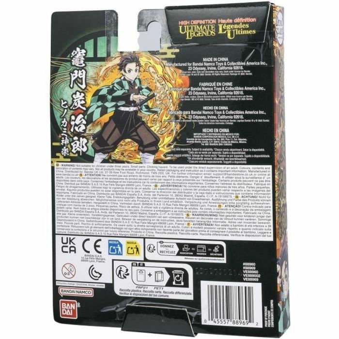 Bandai BAN3701405827090 Figura Articulada Ultimate Legends HD Demon Slayer Tanjiro Kamado 12 cm 1