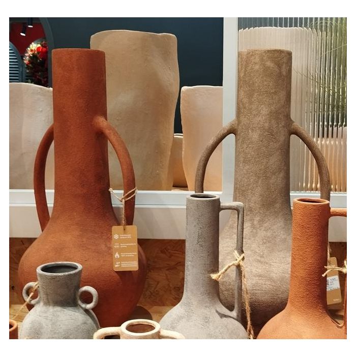 Anfora Urban DKD Home Decor Terracota 28 x 61 x 28 cm 1 Anfora Urban DKD Home Decor Terracota 28 x 61 x 28 cm 1