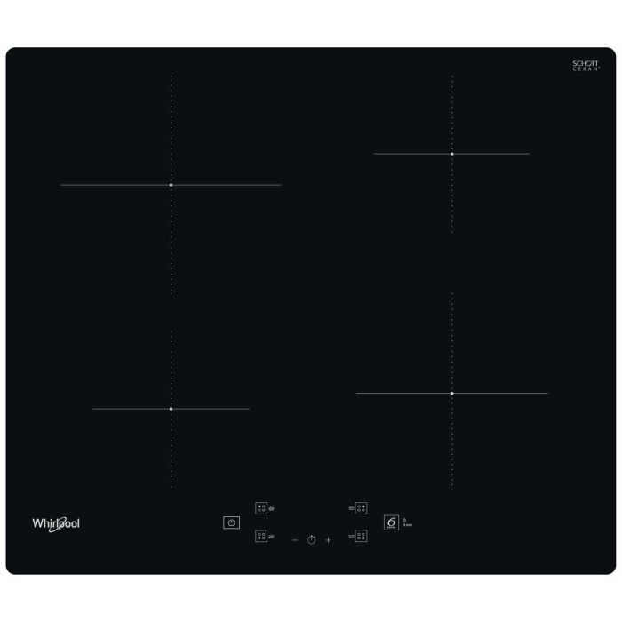Whirlpool WSQ2160NE Placa de Inducción 60 cm 4 Boosters 7200 W 8