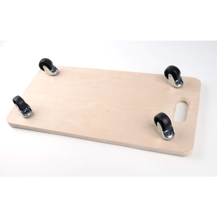 Bricotech Base de Madera con Ruedas 57.5 x 29 x 1.8 cm (6 Unidades) 2 Bricotech Base de Madera con Ruedas 57.5 x 29 x 1.8 cm (6 Unidades) 2