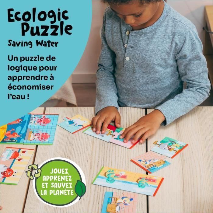 Juegos Educativos - GEOMAG - Rompecabezas Ecológico Ahorro de Agua - Mini Rompecabezas Educativos - Conservación del Agua 1 Juegos Educativos - GEOMAG - Rompecabezas Ecológico Ahorro de Agua - Mini Rompecabezas Educativos - Conservación del Agua 1