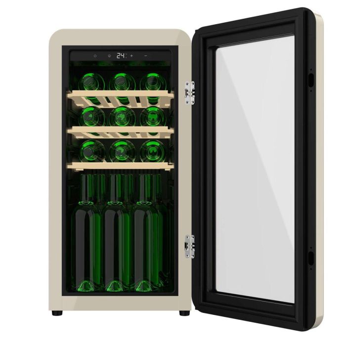 Vinoteca Cecotec Bolero GrandSommelier Origin 18 Hit 74,3 x 36,6 x 47,6 cm Beige 4