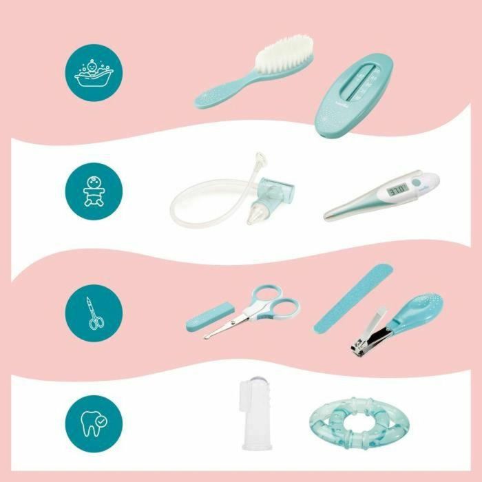 Babymoov Kit de Cuidado Completo Personalizable para Bebé - Estuche de Aseo con Bolsillos Interiores y Exteriores 2 Babymoov Kit de Cuidado Completo Personalizable para Bebé - Estuche de Aseo con Bolsillos Interiores y Exteriores 2