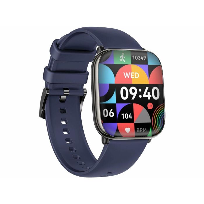Trevi T-FIT 265 A Reloj inteligente Pantalla Táctil AMOLED 1.75" (4,45 cm) con Monitor Frecuencia Cardíaca, IP67 y Correa Negra/Azul 4 Trevi T-FIT 265 A Reloj inteligente Pantalla Táctil AMOLED 1.75" (4,45 cm) con Monitor Frecuencia Cardíaca, IP67 y Correa Negra/Azul 4