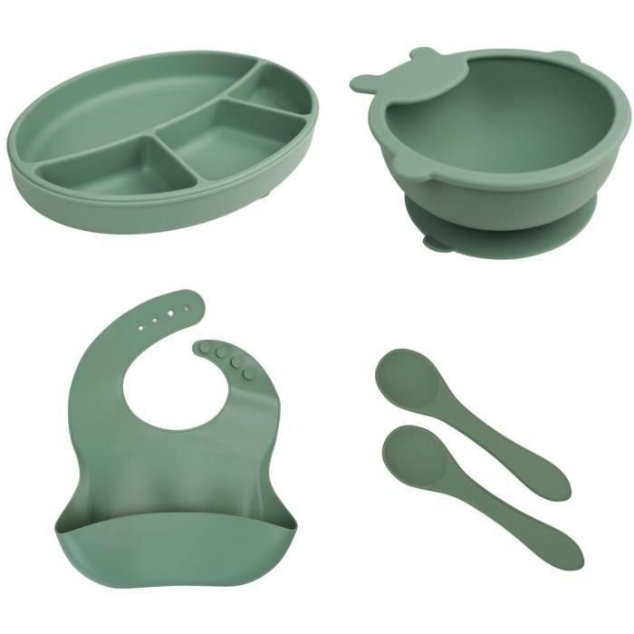 Pack Comida de Silicona - Verde Cactus Pack Comida de Silicona - Verde Cactus