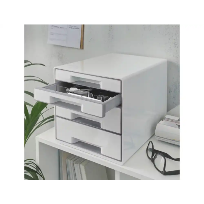 Cajón Archivador Leitz WOW CUBE Blanco 1
