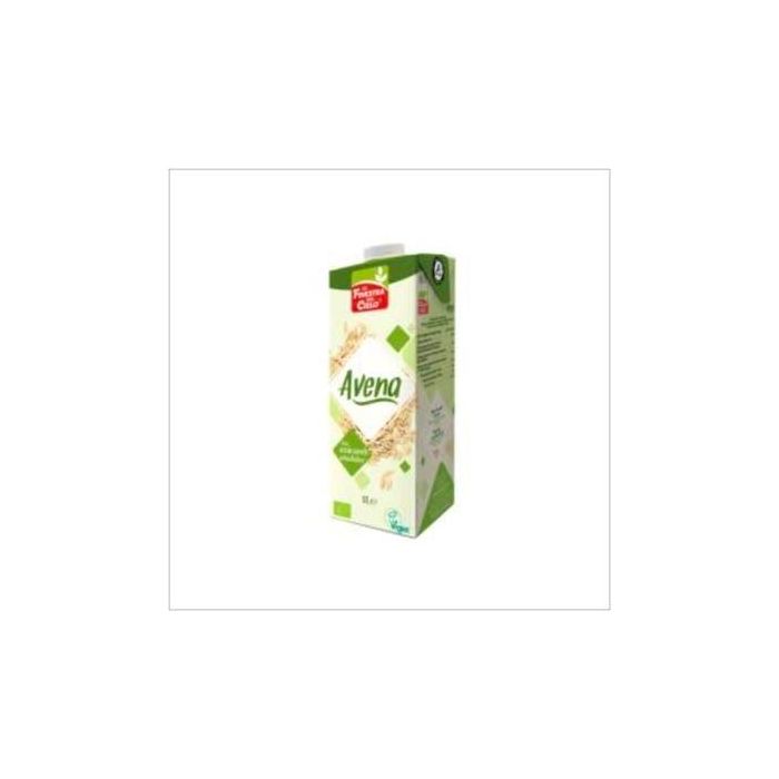 Bio Vegan Bebida Vegetal de Avena Sin Azúcar Añadido 1 Litro Pack de 6 Unidades Ecológica, Ideal Veganos y Vegetarianos