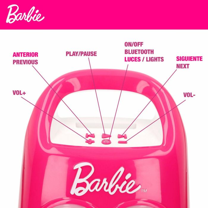 Micrófono Karaoke Barbie 2 Micrófono Karaoke Barbie 2
