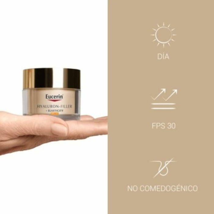 Eucerin Hyaluron-Filler + Elasticity Set Día SPF30 50ml + Contorno Ojos SPF20 15ml para Arrugas Profundas y Manchas de Edad 2 Eucerin Hyaluron-Filler + Elasticity Set Día SPF30 50ml + Contorno Ojos SPF20 15ml para Arrugas Profundas y Manchas de Edad 2