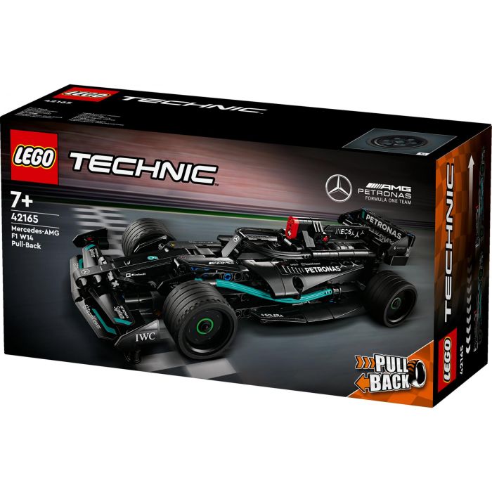 LEGO 42165 Technic Mercedes-AMG F1 W14 E Performance Coche de Carreras Juguete Pull-Back Set de Construcción +7 Años 10
