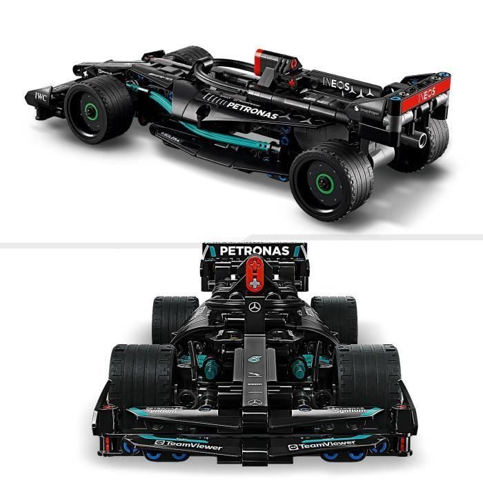 Juego de construccion coche mercedes petronas pull back lego technic 2