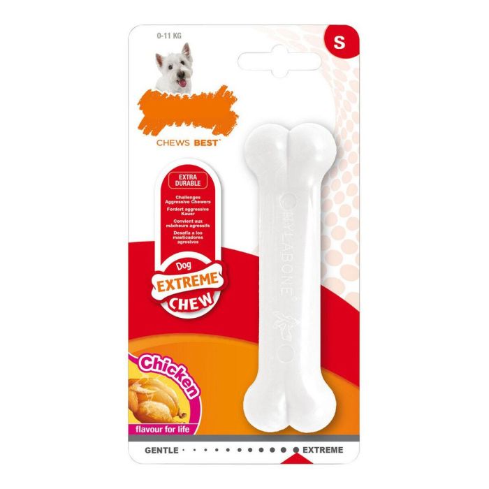 Nylabone Mordedor Extreme Chew Pollo L para Perros Potentes Masticadores de Nylon Resistente
