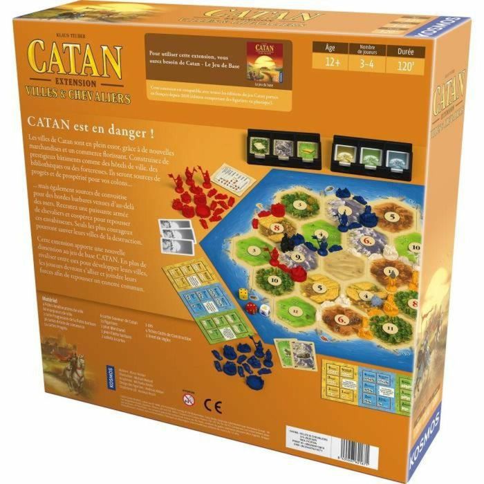 Catan Cities and Knights - Asmodee - Juego de mesa 1