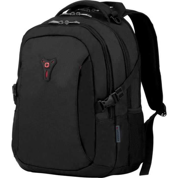 WENGER Sidebar Notebook Rucksack fuer 35,8 bis 39,6cm 14,1 bis 15,6Zoll Tablet Laptop 2 seitliche Taschen schwarz 2 WENGER Sidebar Notebook Rucksack fuer 35,8 bis 39,6cm 14,1 bis 15,6Zoll Tablet Laptop 2 seitliche Taschen schwarz 2