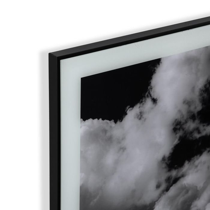 Cuadro Cristal Nubes 50X50 Versa (2 Unidades) 2 Cuadro Cristal Nubes 50X50 Versa (2 Unidades) 2