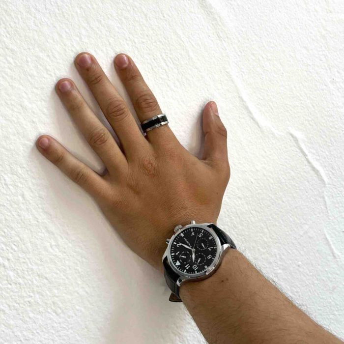 Anillo Mujer Radiant RH000136-26 Plateado Negro 26 3 Anillo Mujer Radiant RH000136-26 Plateado Negro 26 3