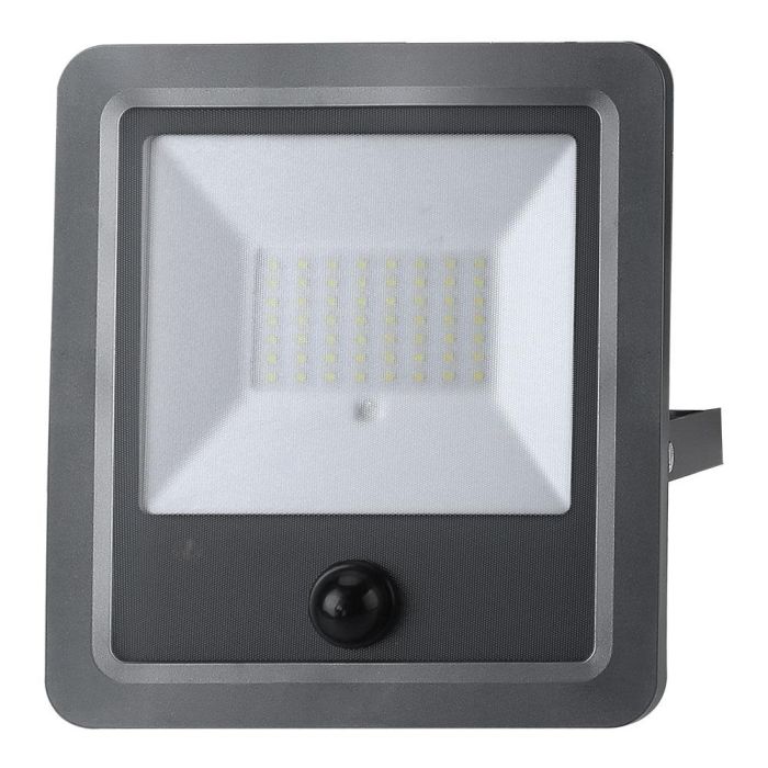 Foco proyector solar con sensor 100 W 1.200lm 6.500k 1 Foco proyector solar con sensor 100 W 1.200lm 6.500k 1